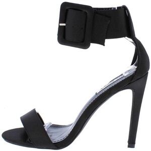Black Ankle Strap Heels